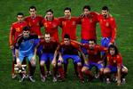 Barcelona. Syv spillere fra den spanske mesterklub var med fra start, da Spanien slog Tyskland i VM-semifinalen. 