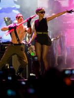 Aflysninger. Sangerinden Rihanna optræder i Tel Aviv i maj - men som mange andre artister har hun måttet aflyse koncerter i USA hen over sommeren. Arkivfoto. 