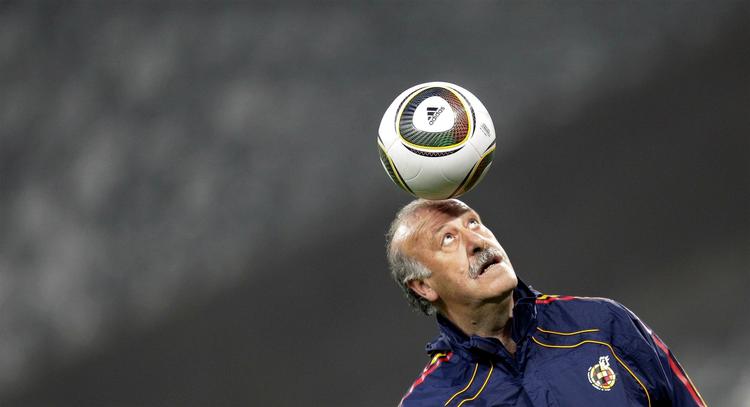 verdensmester? Vicente del Bosque kan måske skrive en ny titel på sit cv søndag aften. 