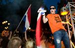 Orange. Der bliver fest i Holland i aften. Arkivfoto. 