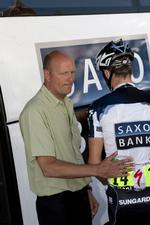 FREMTIDSSIKRET. Bjarne Riis vil også i næste sæson have et hold med i Tour de France. 