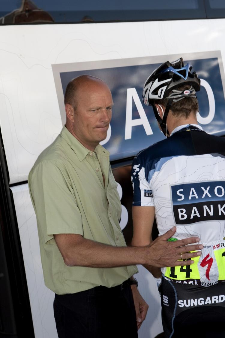 FREMTIDSSIKRET. Bjarne Riis vil også i næste sæson have et hold med i Tour de France. 