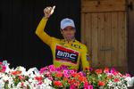 gult. Verdensmesteren Cadel Evans er klar til at forsvare trøjen. 