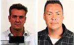 EFTERLYSTE. Politiet vil gerne finde frem til Keven Pelle Sylvester Andersen (tv) og Lucas Brian Jensen. De mistænkes for dødsvold. 