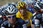 Forrest. Andy Schleck og Team Saxo Bank skal blot være i en kontrollerende rolle på dagens etape, hvor de værste konkurrenter forventes at holde sig i ro. Arkivfoto. 