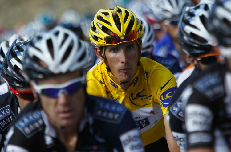 Forrest. Andy Schleck og Team Saxo Bank skal blot være i en kontrollerende rolle på dagens etape, hvor de værste konkurrenter forventes at holde sig i ro. Arkivfoto. 