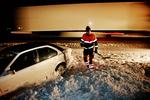 Glidetur. Her er vinterdæk på sin plads. En ret banal trafikulykke betyder nu, at tysk lovgivning om vinterdæk må ændres. 