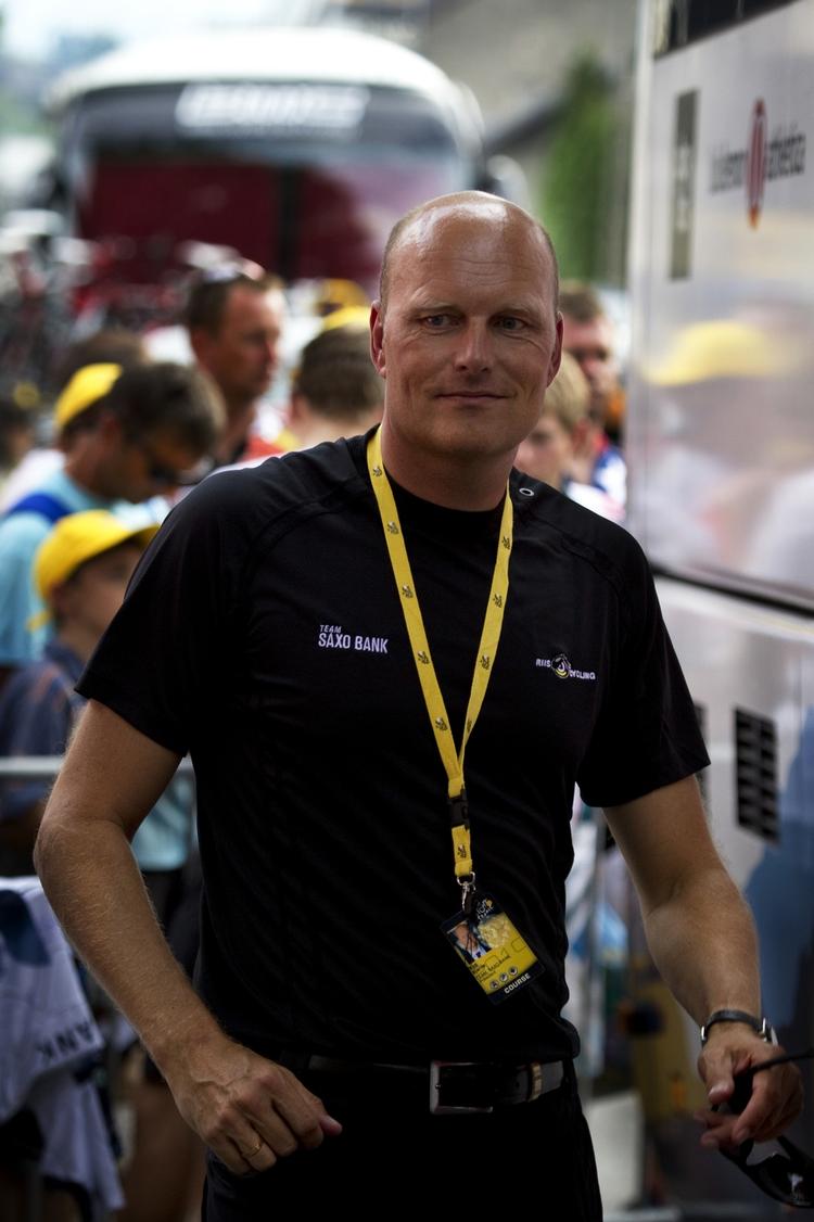 bjergetape. Bjarne Riis forventer, at der sker noget på dagens etape, der byder på et bjerg uden for kategori. Arkivfoto. 