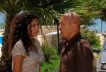 Kommisær Montalbano i scene fra 'Glohed august', der er på skærmen hos DR 5. august kl. 20.15. 