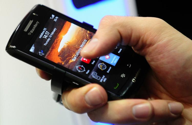 Denne Blackberry smartphone er præsident Obamas bedste ven. 