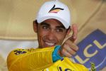 Truet. Den 27-årige spanier Alberto Contador  fast ved, at han anser luxembourgeren som en seriøs rival også i temporidtet. 