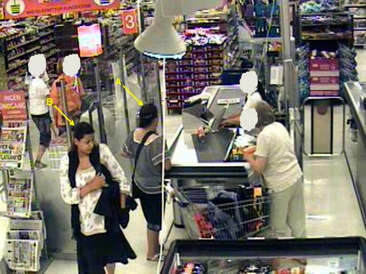TRICKTYVE. To tyverier blev begået med få timers mellemrum i to forskellige supermarkeder i Århus. 