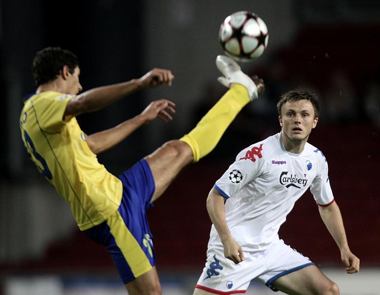 farvel. Efter en 1-0-sejr hjemme i Parken tabte FCK med 3-1 på udebane til Nicosia og gik dermed glip af det forjættede Champions League-land. Arkivfoto. 