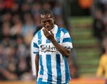 OB'er. Djemba-Djemba må spille videre i den stribede trøje. Arkivfoto. 