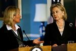Afbud. Lene Espersen havde tidligere på måneden mulighed for igen at mødes med den amerikanske udenrigsminister Hillary Clinton, men hun valgte at blive væk. Arkivfoto. 