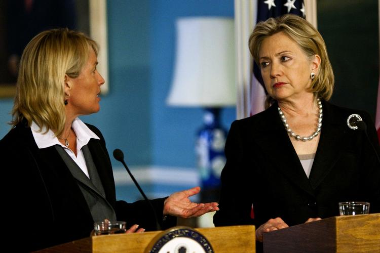 Afbud. Lene Espersen havde tidligere på måneden mulighed for igen at mødes med den amerikanske udenrigsminister Hillary Clinton, men hun valgte at blive væk. Arkivfoto. 