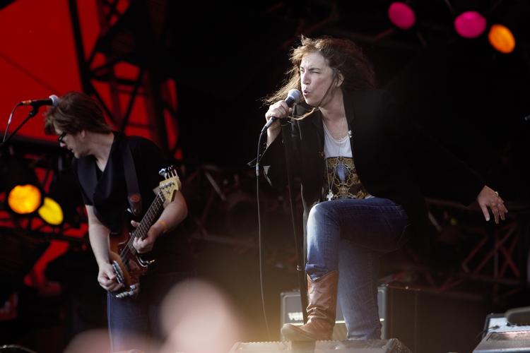 Patti Smith var eneste kvinde på Orange i år. 