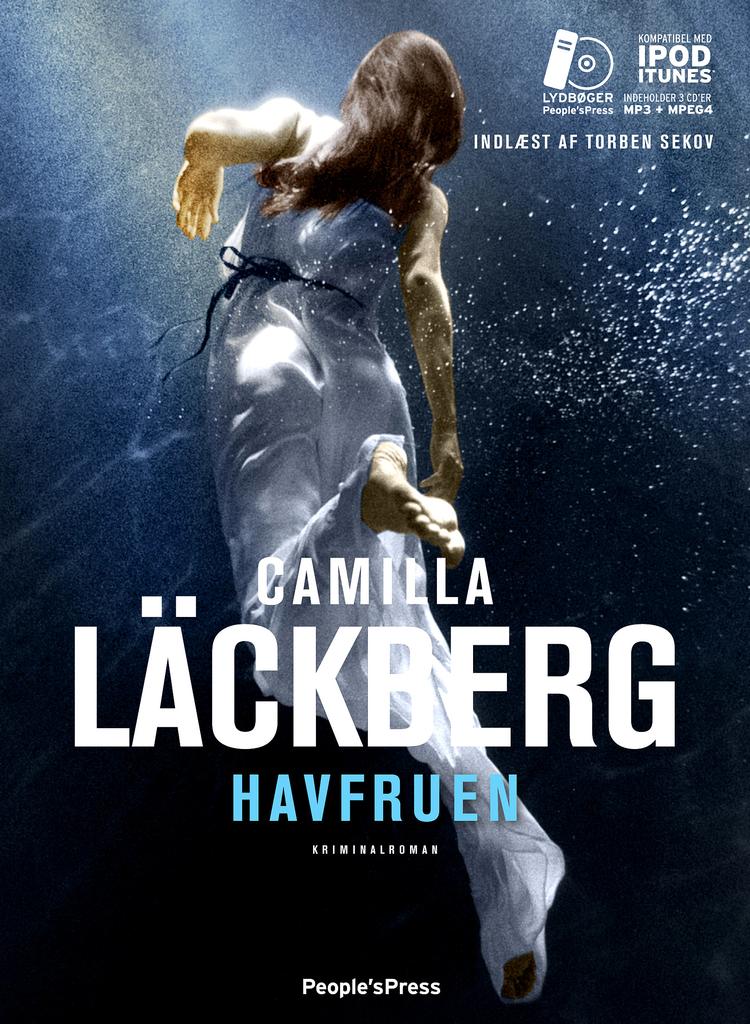 Ferielæsning. Havfruen er sjette bog i successerien om Patrik og Erica fra Fjällbacka og udkom på Peoples Press tidligere i år. Bogen er indlæst af Torben Sekov og varer ca. 14 timer og 15 minutter. 