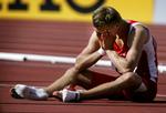 Græmmelse. VM i Helsinki tilbage i 2005 - hvorfra dette billede stammer - blev en skuffelse for Morten Jensen, og i dag gik det galt igen. 