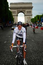 Slidt. Alle vil have en bid af Tour de France-stjernen. Arkivfoto. 