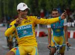 Contador. Tour-kongen præsenteres i dag muligvis som Bjarne Riis' nye topnavn. Arkivfoto. 