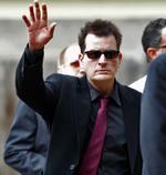 Dommensdag. Sheen inden domafsigelsen i Aspen, Colorado. 