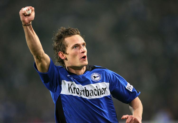 RESERVESPILLER. I den seneste sæson har Jonas Kamper kun fået kampe som indskiftningsspiller i Arminia Bielefeld. Arkivfoto. 