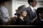 modeprinsesse. Kronprinsesse Mary er blandt verdens bedst klædte, konkluderer Vanity Fair. Her under statsministerens åbningstale i oktober sidste år. 