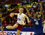comeback. Skudstærke Rikke Skov er blevet lokket tilbage på landsholdet for at hjælpe Danmark under EM. Arkivfoto. 
