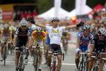 etapesejr. Ved at vinde anden etape til Randers tog Michael van Stayen også førertrøjen i Postdanmark Rundt. 