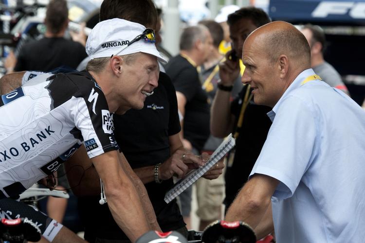 Vuelta. Matti Breschel og Bjarne Riis skilles efter denne sæson, men rytteren ønsker sig brændende en tur rundt i Spanien. Arkivfoto. 