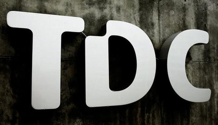 TDCs pris på 10 megabit bredbånd er 299 om måneden. Det er 120 kroner mere end det billigste selskab, Skyline. (Logo fra TDCs hjemmeside) 