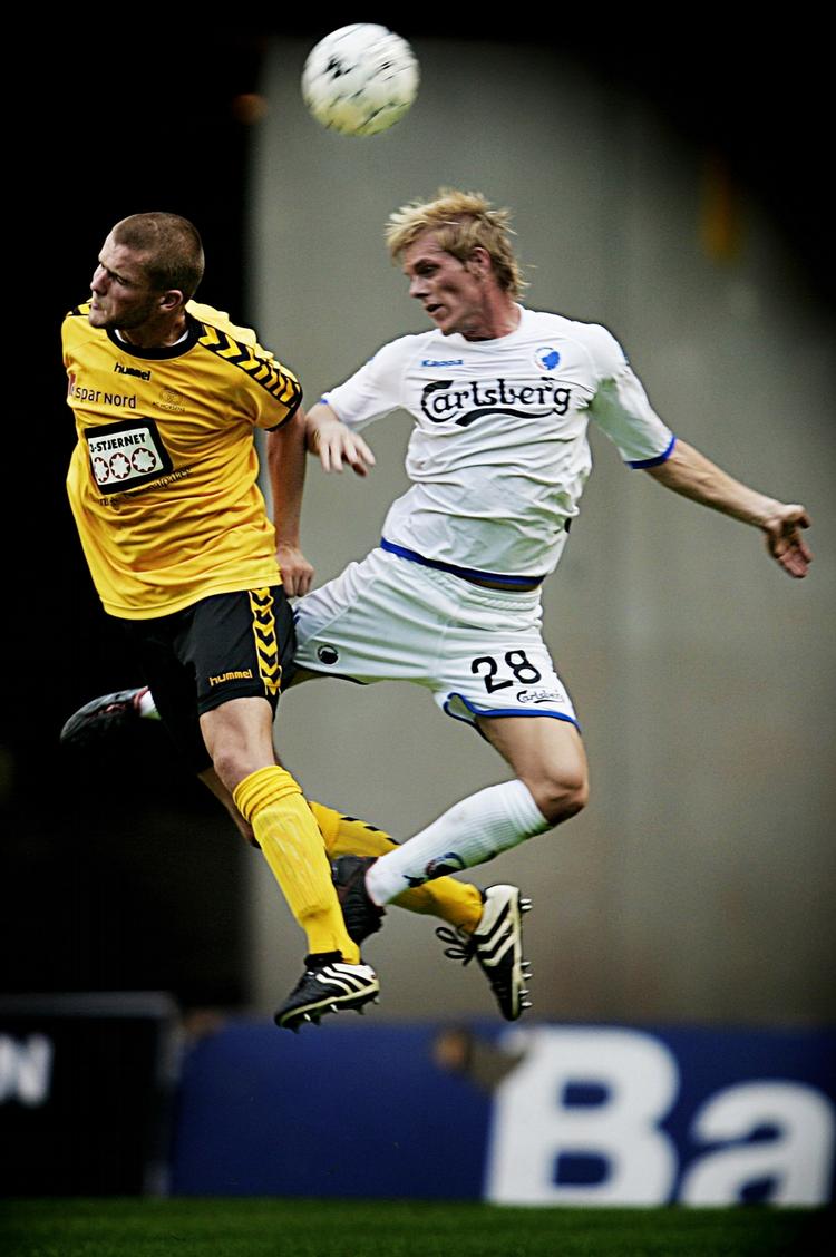 Comeback. Martin Bergvold i aktion for FCK i  2005. Nu er han igen klar til at spille for københavnerne. 