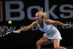 Juhuu. Det holdt hårdt, men hun klarede det. Vores alle sammens tennisprinsesse. 