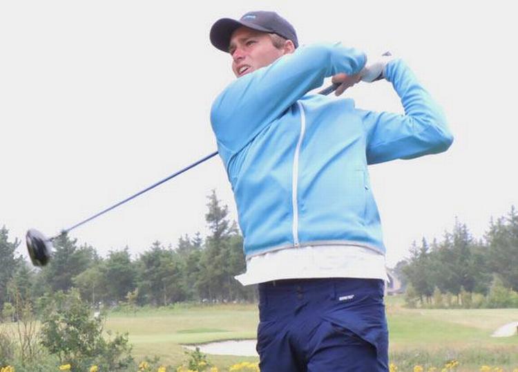 europamester. Med sin sejr i Finland har Lucas Bjerregaard sikret sig deltagelse i næste års British Open. Foto: Anders Dahl Christiansen, DGU 