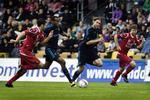 UDMATTET. Brøndbyspillerne har haft et hårdt optaktsprogram, og det tærre på kræfterne. 