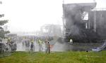STORMVEJR. Festivalen fortsætter selvom en scene er væltet og ikke længere kan bruges. 