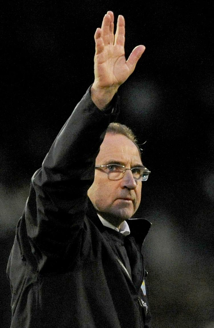uenighed. Manager Martin O'Neill forlader Aston Villa. Klubben har angiveligt ikke haft mod på at finansiere nye indkøb til truppen. Arkivfoto. 