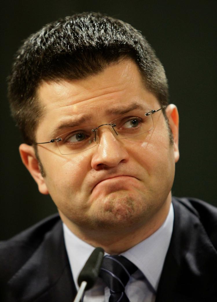 Serbia's Foreign Minister Vuk Jeremic acknowledges that despite having sent diplomats to some 40 countries recently, Serbia's Kosova initiative at the U.N. is unlikely to succeed. Archive. 