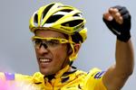 indbydelse. Alberto Contador vil blive hyldet for sit bidrag til Astanas store succes. Arkivfoto. 