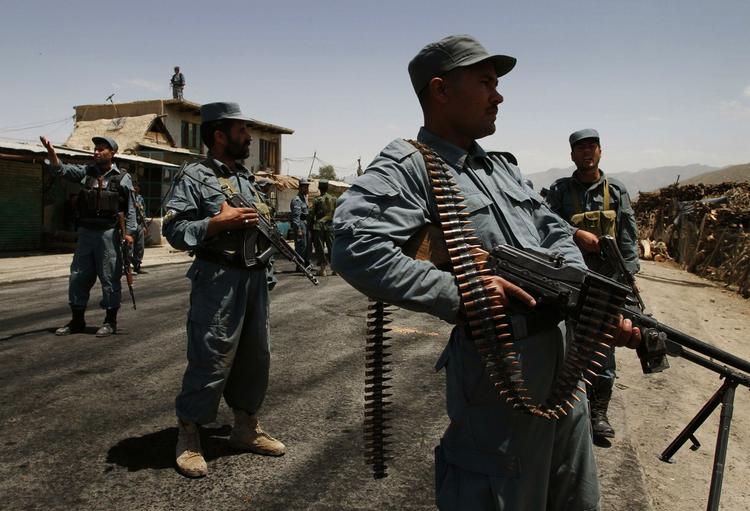 Fremskridt. Der er i øjeblikket omkring 105.000 aktive betjente i Afghanistan mod 80.000 på samme tid sidste år.  Arkivfoto. 