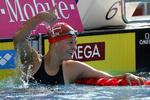 MESTERSKABER. Danmark har et medaljehåb på vej, som kan blive så stor som Lotte Friis, der her ses vinde guld i 800 meter fri. 