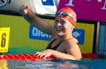 finaleklar. Det indledende heat i 1.500 meter fri var en udvidet træningstur for europamester Lotte Friis. 