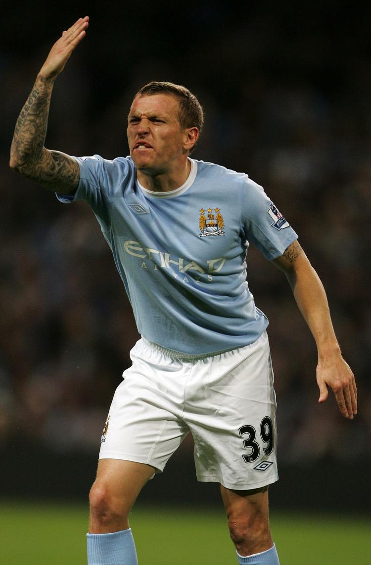 Farvel. Manager Robert Mancini gider ikke længere se på hidsigproppen Craig Bellamy. Arkivfoto. 