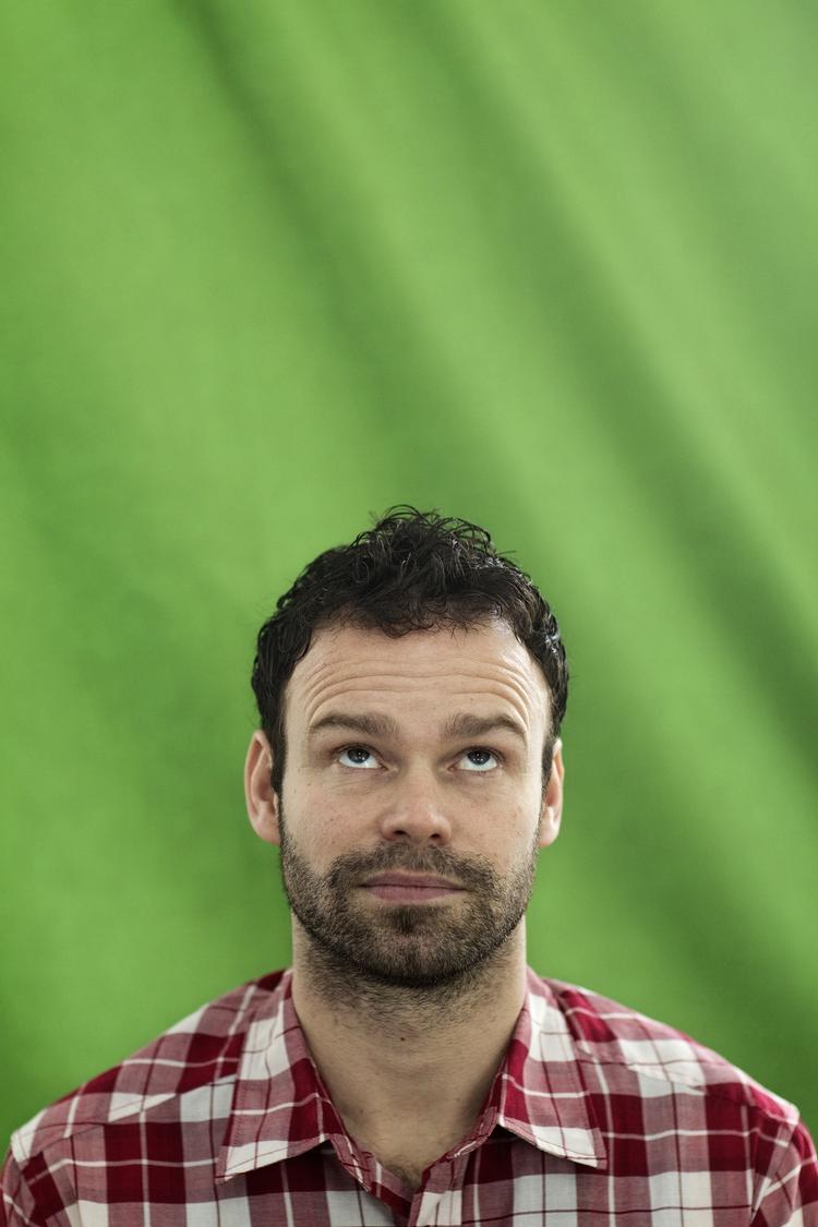 Hahaha. 'Alle for én' bliver titlen på 'Blå mænd'-crewets kommende film, hvor Mick Øgendahl er manuskriptforfatter. Arkivfoto. 