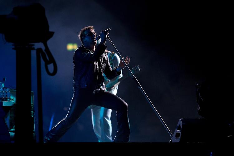 U2 og Bono gav den igen gas i Horsens mandag aften. Her foreviget ved søndagens koncert. 