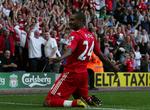 Topscorer. David N'Gog scorede søndag et flot mål for Liverpool FC. Den slags vil politiken.dks læsere gerne se mere af. I en afstemning vil hovedparten af dem nemlig helst følge Premier League. Arkivfoto. 
