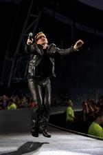 fanklub. Søren Pind har ikke været nogen stor fan af Bono - men det ændrede sig, da de to mødtes ved U2's koncert i går. 