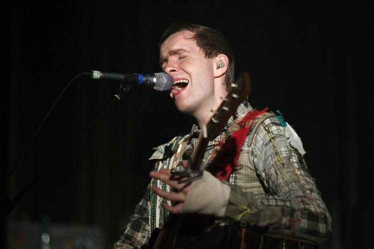 Islandske Jónsi gav koncert i store Vega. 