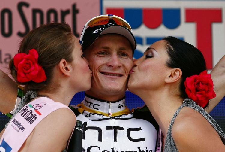 Succesrig. 17 triumfer er Greipel nu oppe på - inklusive denne etapetriumf i Giro d'Italia. 